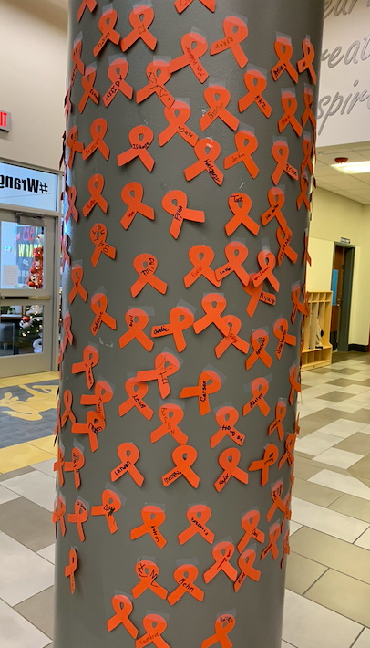 Orange Ribbons for $1 donations