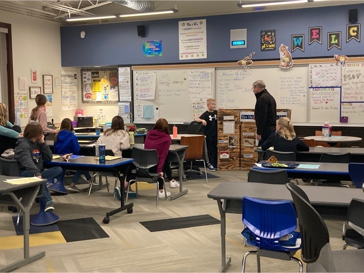 Thank you Mr. John Gibbel for your mentoring and expertise as the 6th graders prepare for the National History Day regional event next week! 