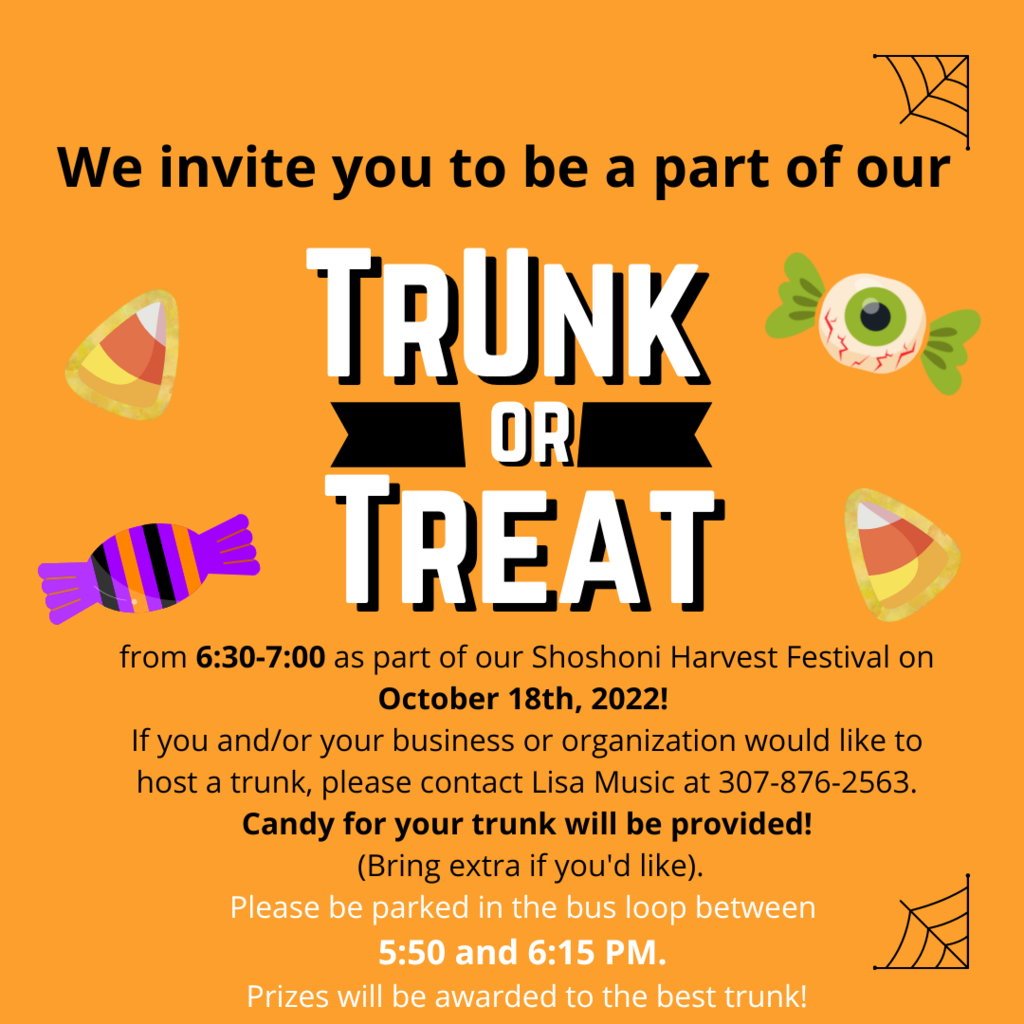 Trunk or Treat Details 